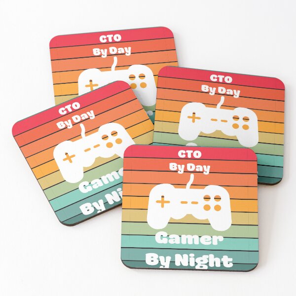 Item preview, CTO By Day Gamer By Night designed and sold by GretchenFriends.