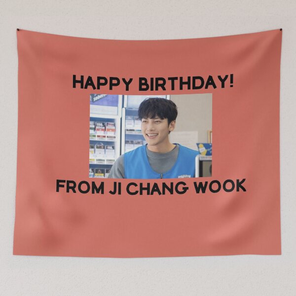 Item preview, Happy Birthday From Ji Chang Wook designed and sold by kpopkdramamerch.