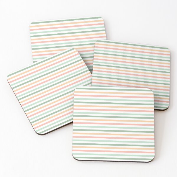 Item preview, Pastel stripes pattern designed and sold by Con Inspo.