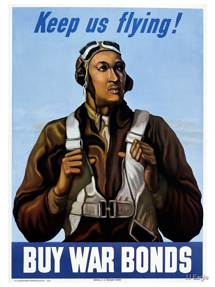 Tarjetas de felicitación «1943 Keep Us Flying USA Air Force Compre bonos de  guerra - Carteles de propaganda estadounidense de la Segunda Guerra Mundial  vintage - Aviadores de Tuskegee» de BackenPooder | Redbubble
