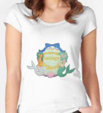 Mermaids Against Misogyny Women's Fitted Scoop T-Shirt