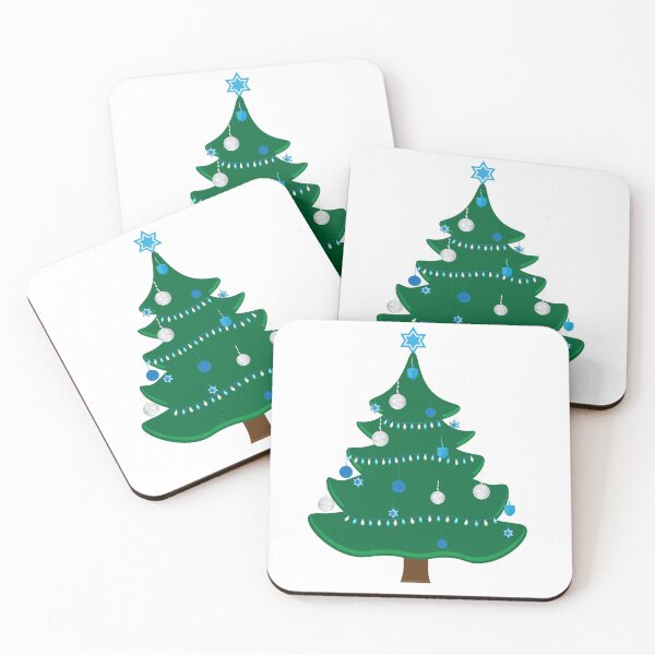 Item preview, Decorated Jewish Hanukkah Christmas tree designed and sold by sigdesign.