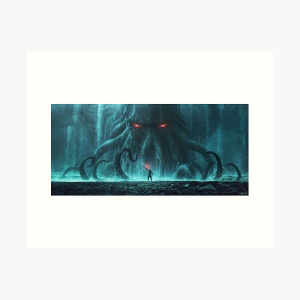 Cthulhu Awakening Art Print