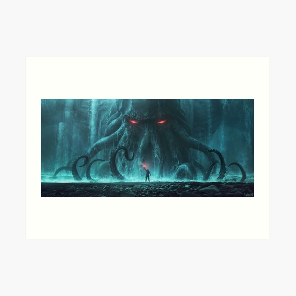 Cthulhu Awakening Art Print