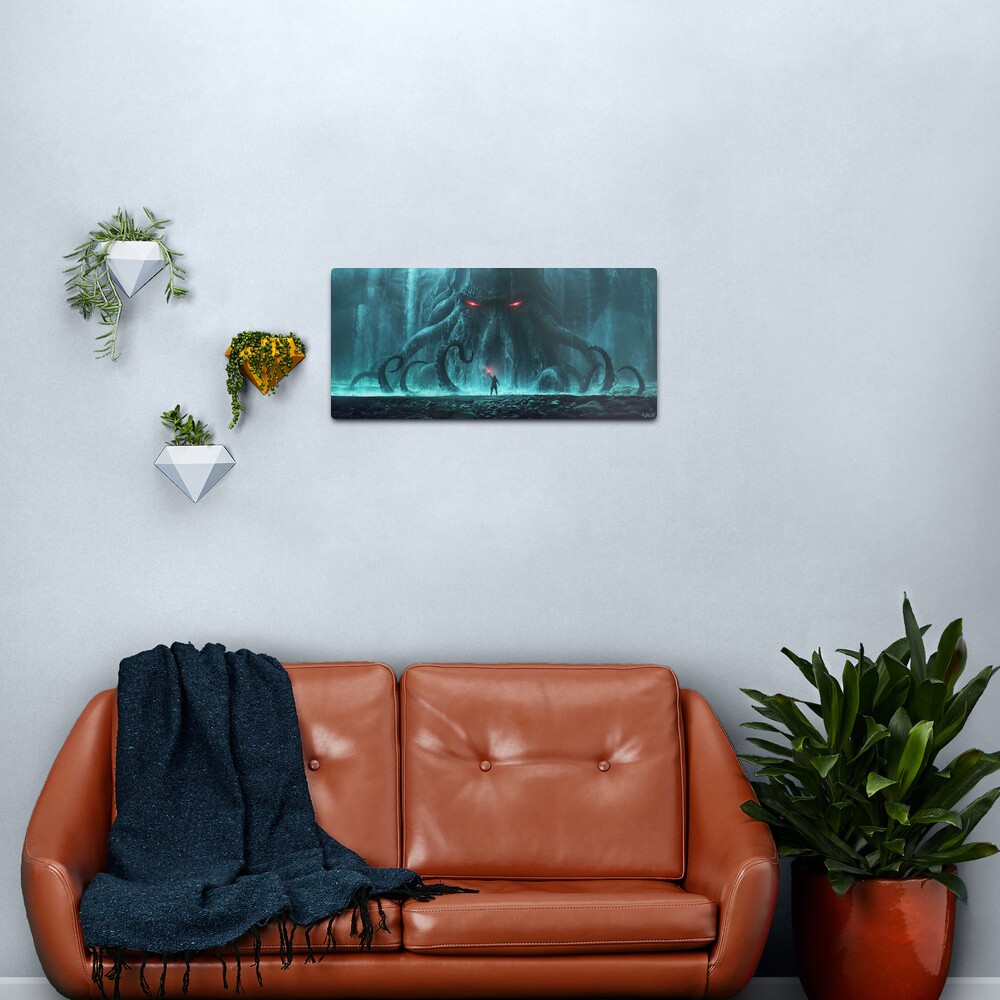 Cthulhu Awakening Metal Print