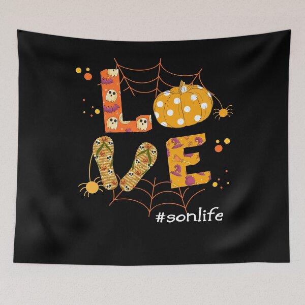 Item preview, Love Halloween Son Life designed and sold by SamArtistbyAUS.