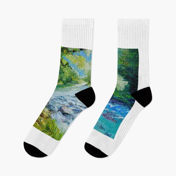 Item preview, Clinton River in Southland Ndew Zealand designed and sold by Dai Wynn Fine Art.