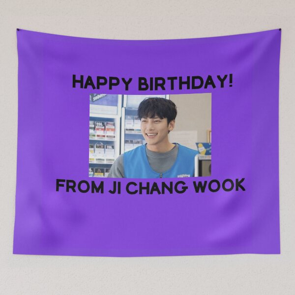 Item preview, Feliz cumpleaños de Ji Chang Wook designed and sold by kpopkdramamerch.