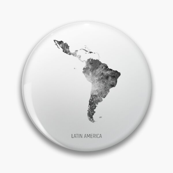 Item preview, Latin America Watercolor Map designed and sold by ArtPrints.