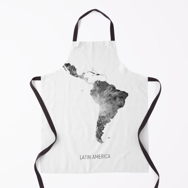 Item preview, Latin America Watercolor Map designed and sold by ArtPrints.