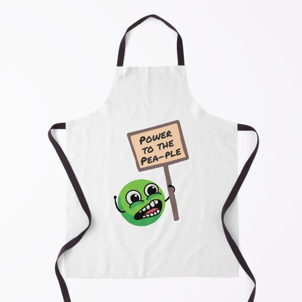 Item preview, Power to the pea-ple designed and sold by ArtOnBroomhill.
