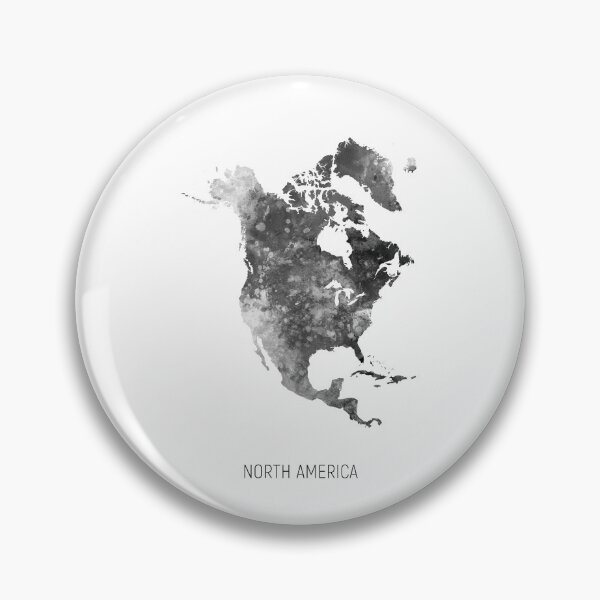 Item preview, North America Watercolor Map designed and sold by ArtPrints.
