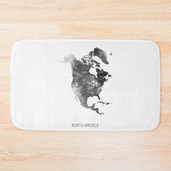 Item preview, North America Watercolor Map designed and sold by ArtPrints.