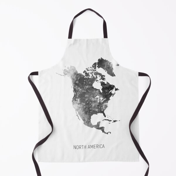 Item preview, North America Watercolor Map designed and sold by ArtPrints.