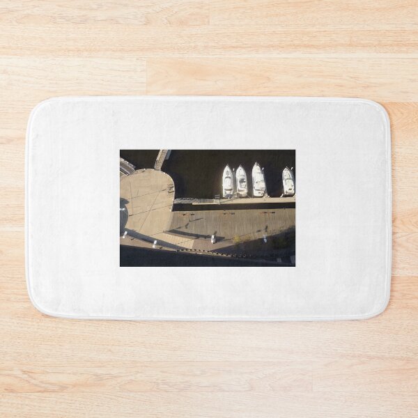 Item preview, Jetty and boats, Docklands, Melbourne designed and sold by Roz McQuillan Fine Art & Photography.