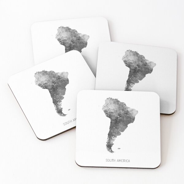 Item preview, South America Watercolor Map designed and sold by ArtPrints.