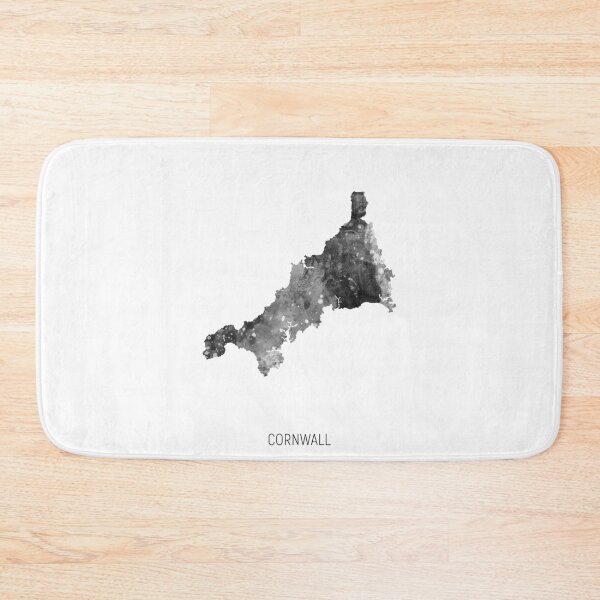 Item preview, Cornwall Watercolor Map designed and sold by ArtPrints.