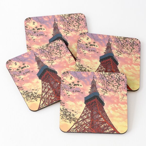 Item preview, Sunset Series: Tokyo Tower 1 designed and sold by guoshengz.