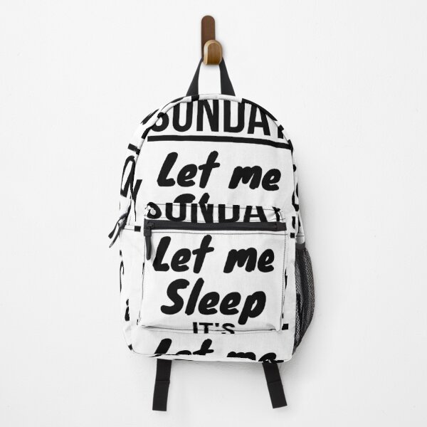 Item preview, Let me sleep. It's Sunday designed and sold by The Sober Art.