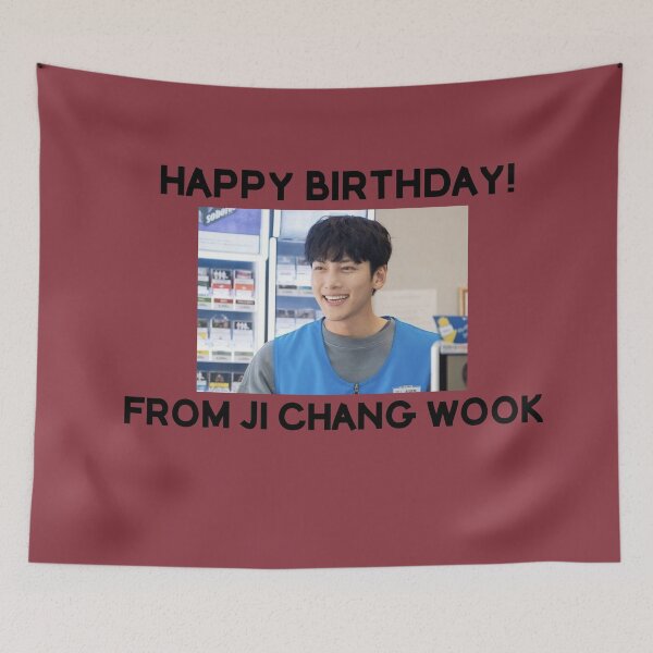 Item preview, Happy Birthday From Ji Chang Wook  designed and sold by kpopkdramamerch.