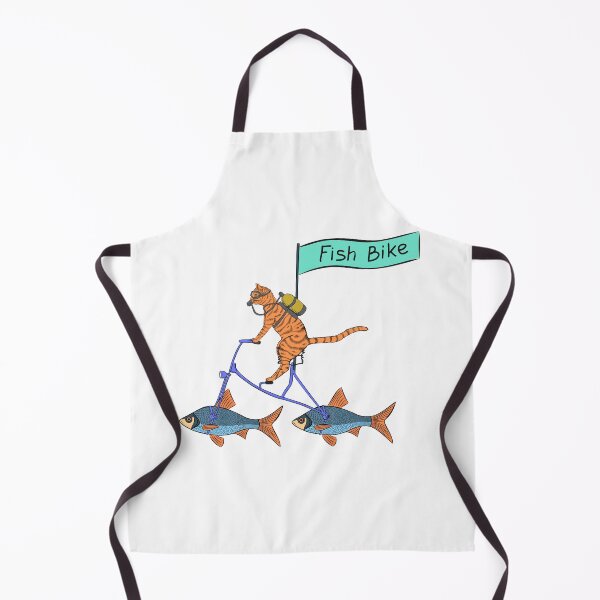Item preview, Art of Cat on the Fishbike designed and sold by evk-art.