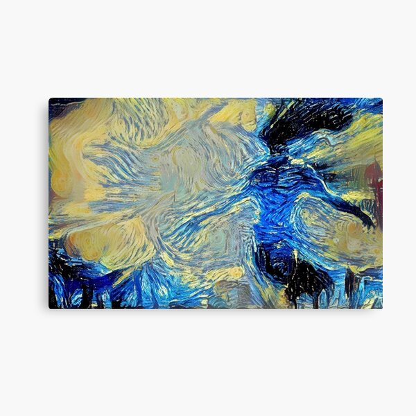 Ultimate Kars Jojo Starry Night Canvas Print