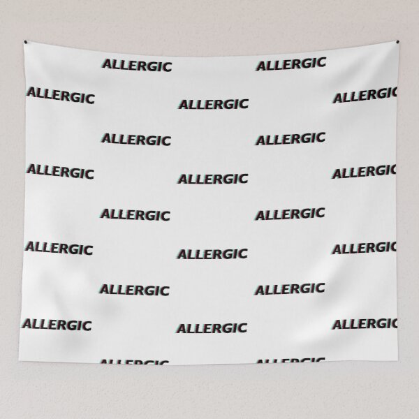Item preview, ALLERGIC- post inspired designed and sold by AndiCline.