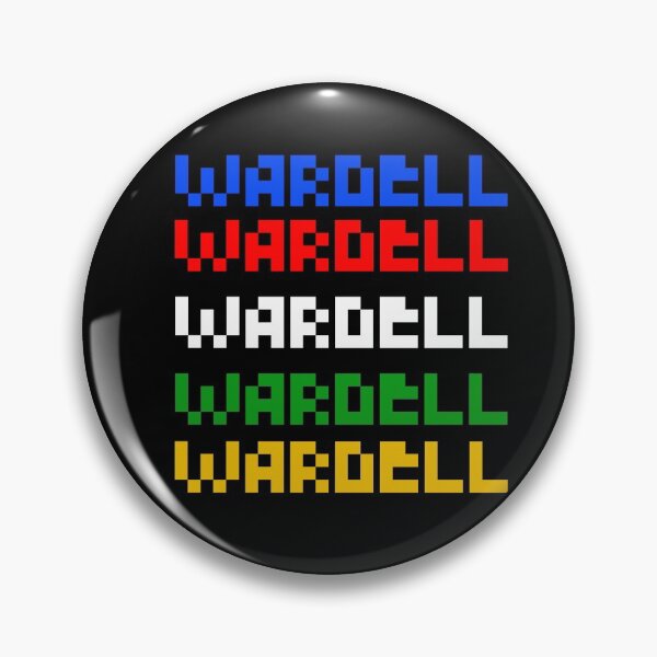 Item preview, Wardell colorful in black background.  designed and sold by Moussa  Sussi.
