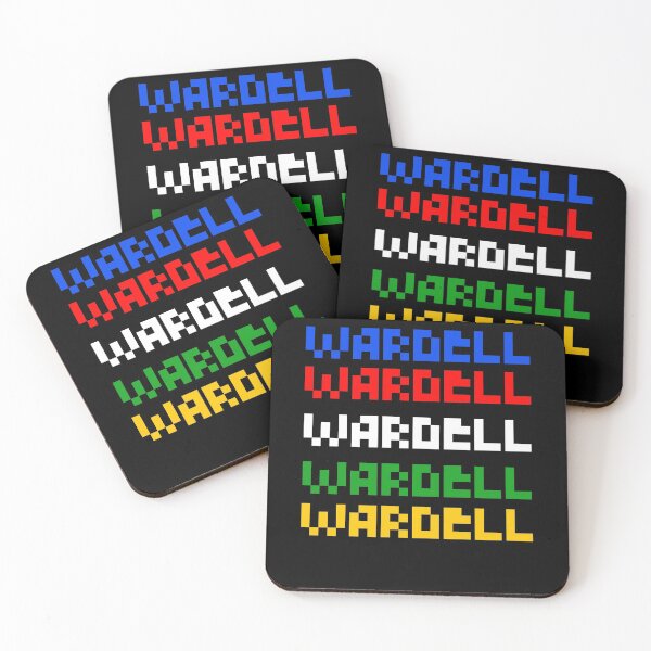 Item preview, Wardell colorful in black background.  designed and sold by Moussa  Sussi.