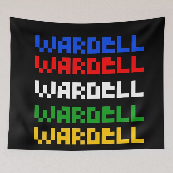 Item preview, Wardell colorful in black background.  designed and sold by Moussa  Sussi.
