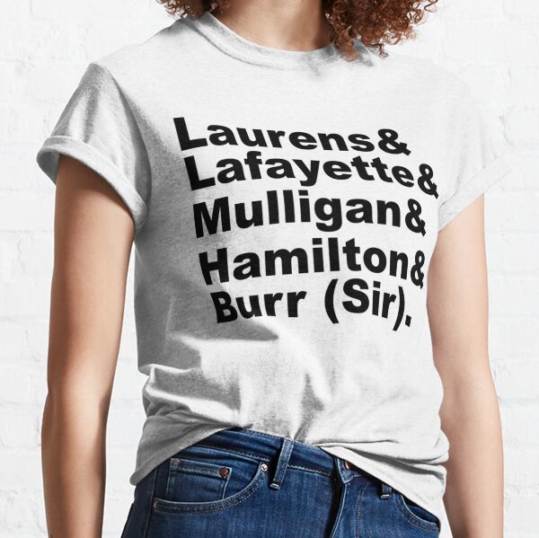 Hamilton Revolutionaries (black) Classic T-Shirt