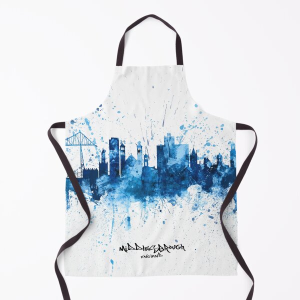 Item preview, Middlesbrough England Skyline designed and sold by ArtPrints.