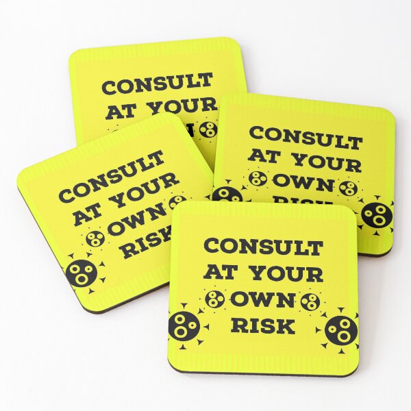 Item preview, Consult at your own risk, quarantine consultation designed and sold by doctors-apparel.
