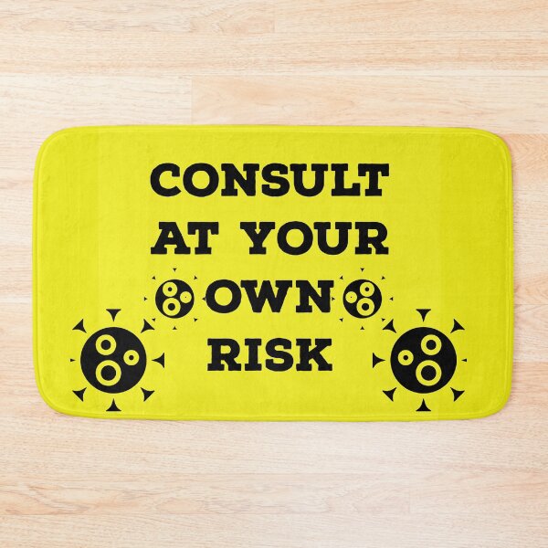 Item preview, Consult at your own risk, quarantine consultation designed and sold by doctors-apparel.