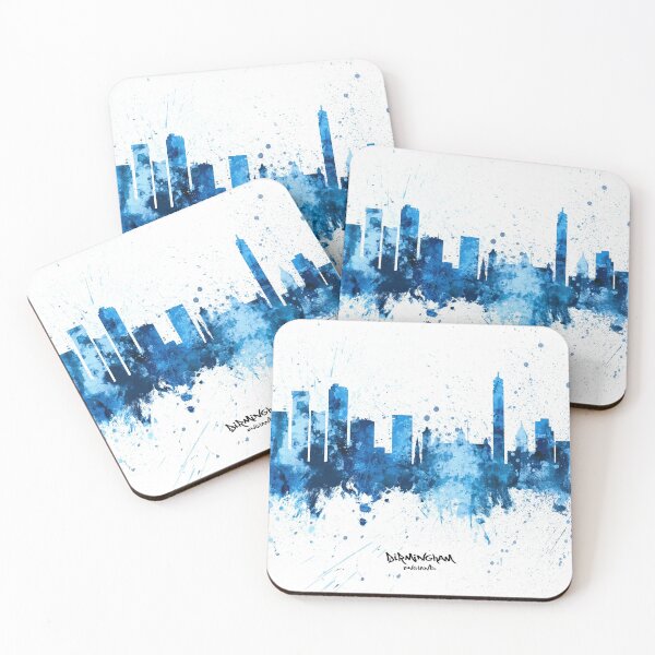 Item preview, Birmingham England Skyline designed and sold by ArtPrints.