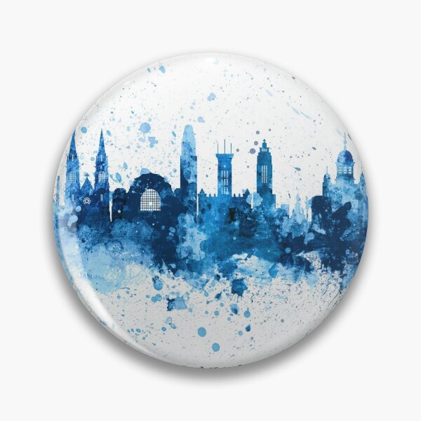 Item preview, Helsinki Finland Skyline designed and sold by ArtPrints.