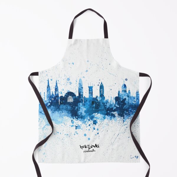 Item preview, Helsinki Finland Skyline designed and sold by ArtPrints.