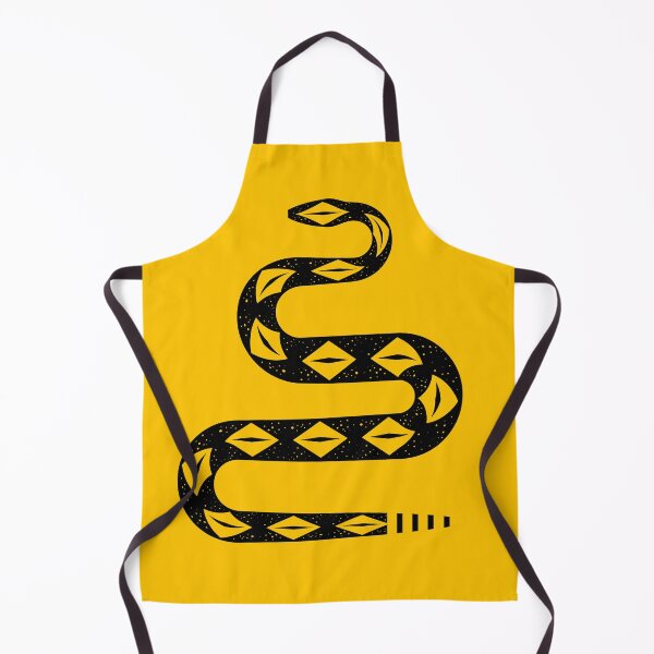 Item preview, libertarian rattlesnake viper serpent yellow flag designed and sold by matintheworld ( delcarmat ).