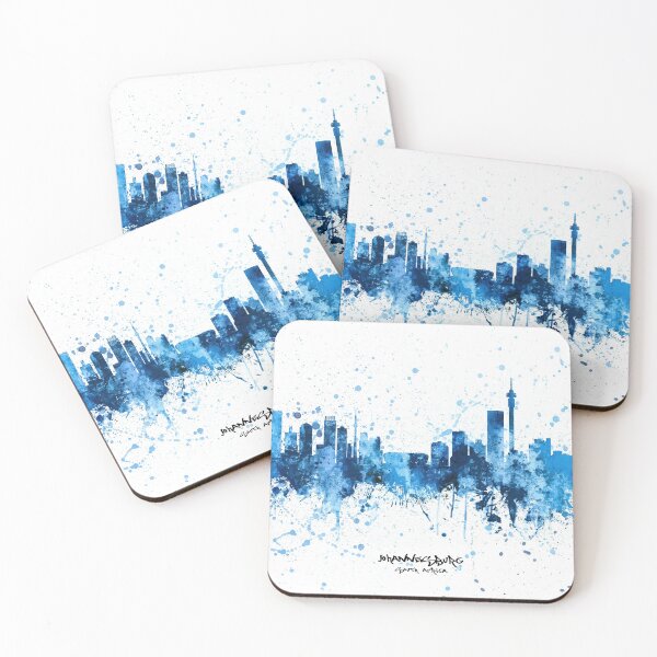 Item preview, Johannesburg South Africa Skyline designed and sold by ArtPrints.