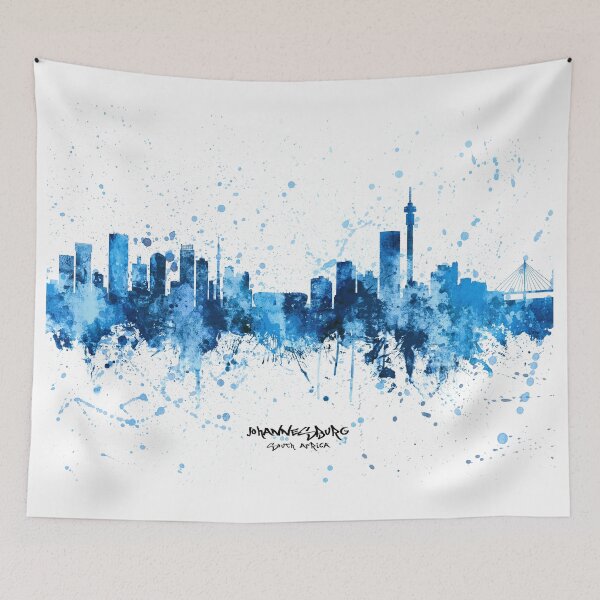 Item preview, Johannesburg South Africa Skyline designed and sold by ArtPrints.
