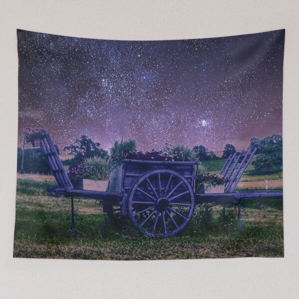 Item preview, French Countryside Dream Scene, Travel Photography, Galaxy designed and sold by Lizzie May.