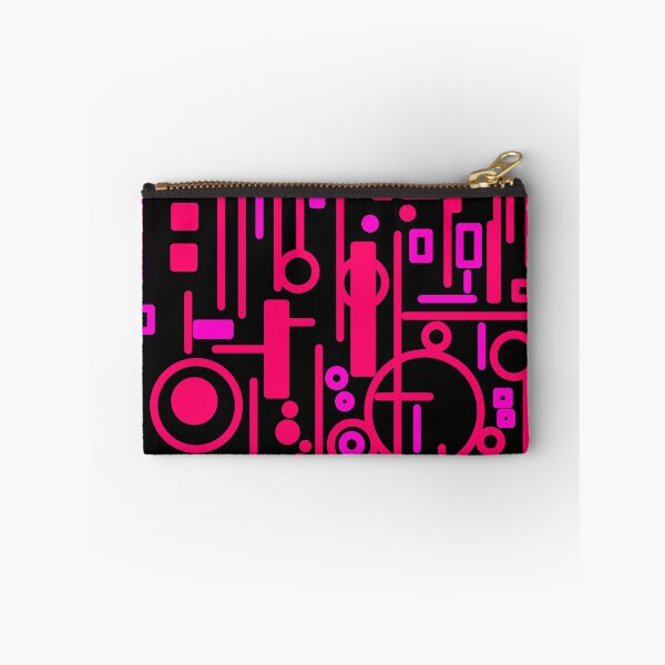 Item preview, Black Pink Circuit Mosaic designed and sold by Ngaiseot.