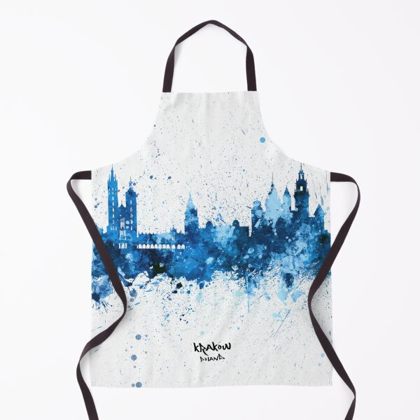 Item preview, Krakow Poland Skyline designed and sold by ArtPrints.