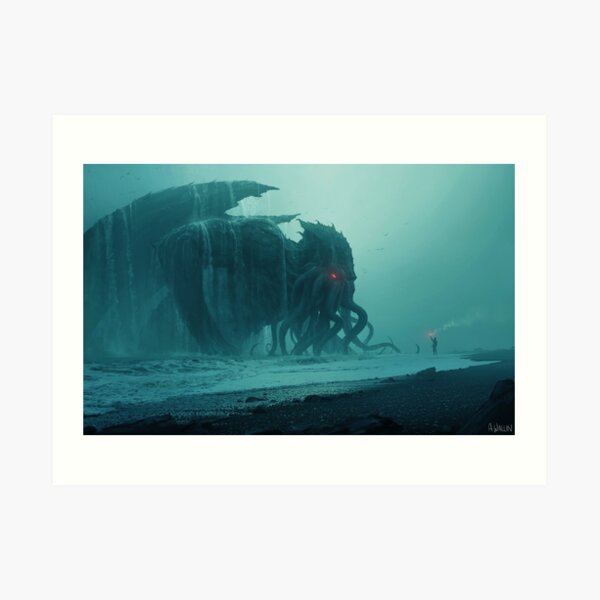 Cthulhu Awakens Art Print
