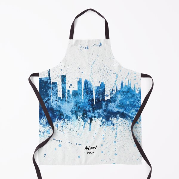 Aperçu de l'œuvre Milan Italy Skyline créée et vendue par ArtPrints.