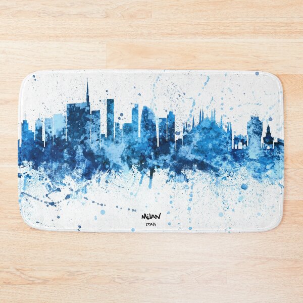 Item preview, Milan Italy Skyline designed and sold by ArtPrints.