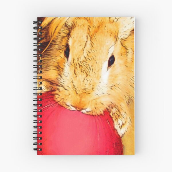 Item preview, Playing red rabbit designed and sold by helenkaiy.