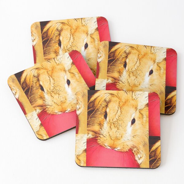Item preview, Playing red rabbit designed and sold by helenkaiy.