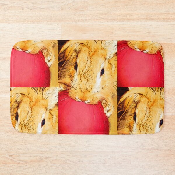 Item preview, Playing red rabbit designed and sold by helenkaiy.