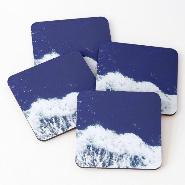 Item preview, The deep blue ocean wave designed and sold by The Iconic Minimalist.